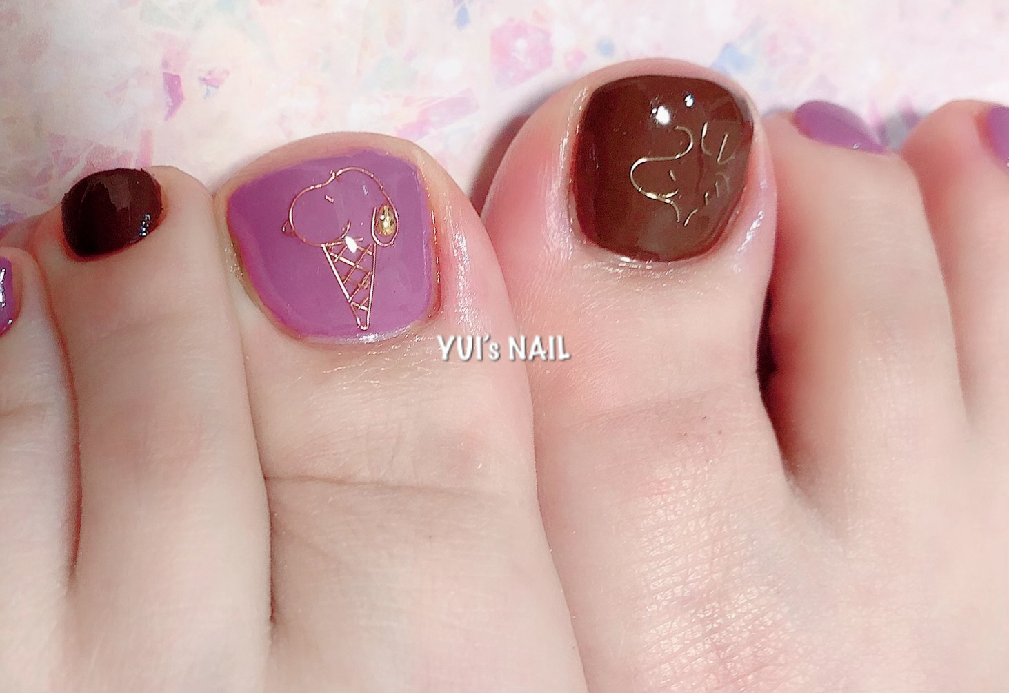 ワイヤーアートネイル スヌーピー ウッドストック 立花でネイルするならプライベートサロンのyui S Nail