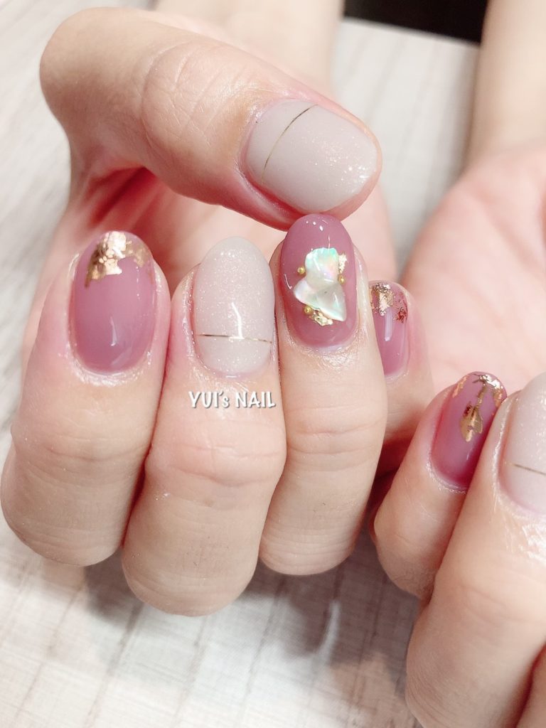 上品 シンプルネイル 立花でネイルするならプライベートサロンのyui S Nail